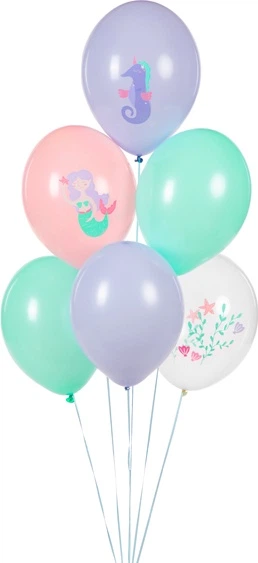 Balony PartyDeco Morski Świat 30 cm 50 szt (5900779197152) - obraz 2
