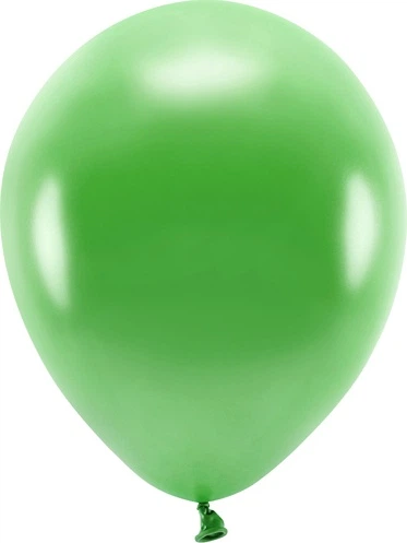 Повітряні кульки PartyDeco Eco металізовані 26 см Зелені 100 шт (5900779135253) - зображення 2