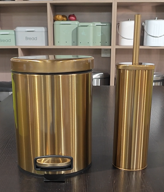 Йоржик для унітазу підлоговий Mixxus Ellipse-TB0202 Brushed Gold (колір матове золото) (MI8401) - Фото 13 Йоржик для унітазу підлоговий Mixxus Ellipse-TB0202 Brushed Gold (колір матове золото) (MI8401) - зображення 13