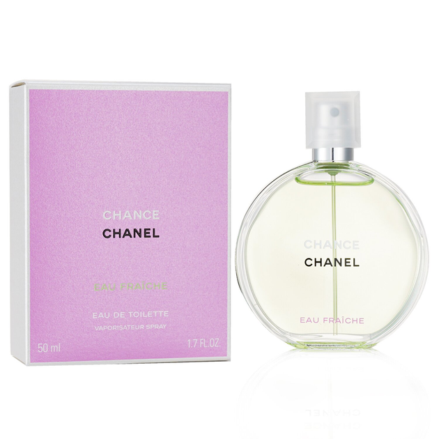 Туалетна вода Chanel Chance Eau Fraiche EDT, 50ml - Фото 1 Туалетна вода Chanel Chance Eau Fraiche EDT, 50ml - зображення 1