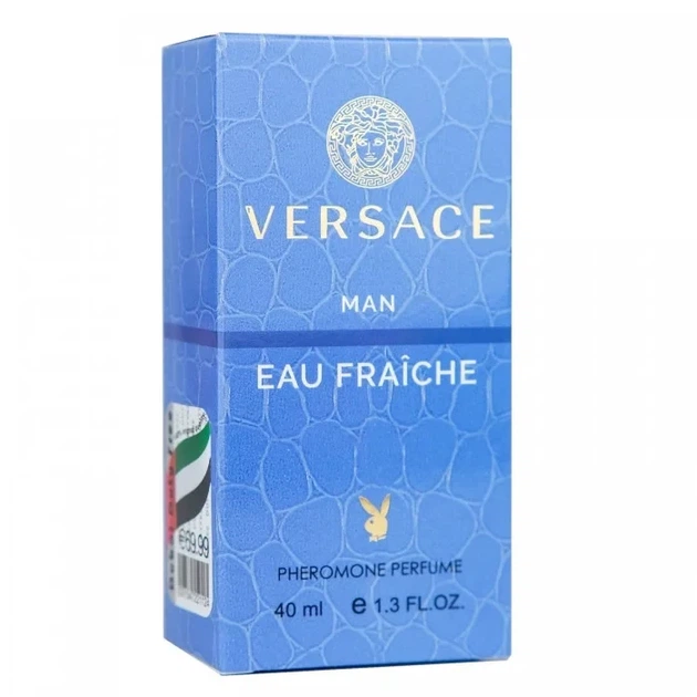 Мужская парфюмированная вода с феромонами No Brand (версия Versace Man Eau Fraiche), 40 ml - Фото 4 Мужская парфюмированная вода с феромонами No Brand (версия Versace Man Eau Fraiche), 40 ml - изображение 4