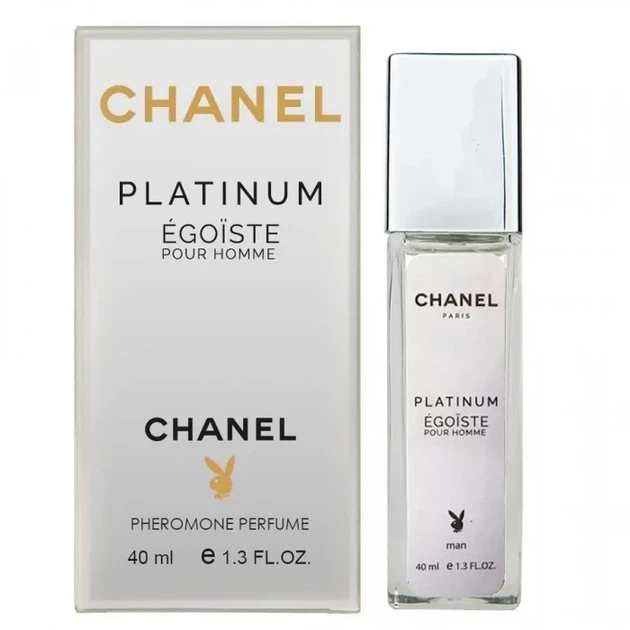 Мужская парфюмированная вода с феромонами No Brand (версия ChaneІ Egoiste Platinum), 40 ml - Фото 3 Мужская парфюмированная вода с феромонами No Brand (версия ChaneІ Egoiste Platinum), 40 ml - изображение 3