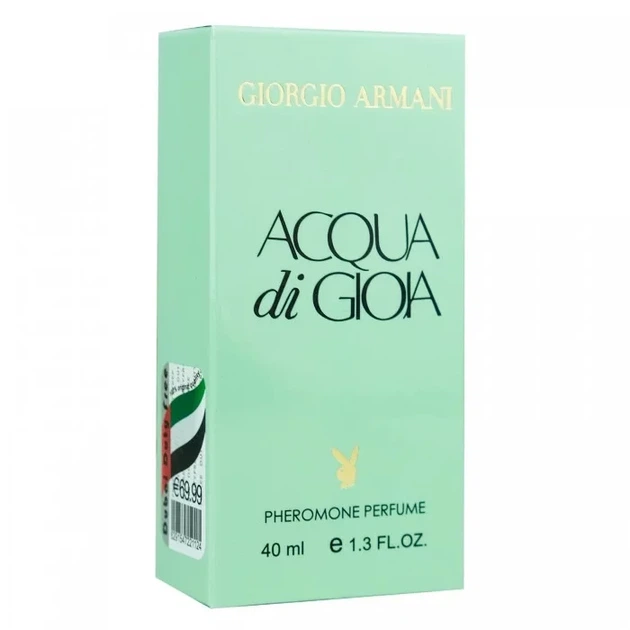 Женская парфюмированная вода с феромонами No Brand (версия Giorgio Armani Acqua di Gioia), 40 ml - изображение 4