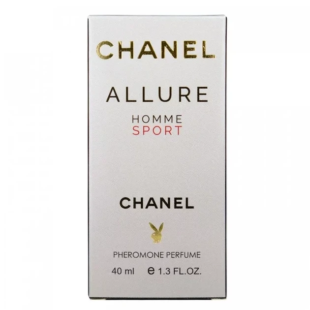 Чоловіча парфумована вода з феромонами No Brand (версія ChaneІ Allure Homme Sport), 40 ml - зображення 5