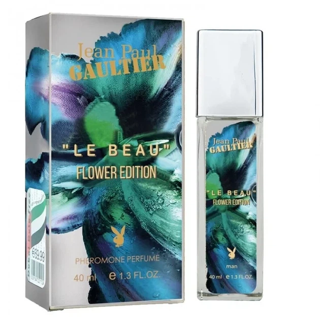 Мужская парфюмированная вода с феромонами No Brand (версия Jean Paul Gaultier Le Beau Flower Edition), 40 ml - Фото 1 Мужская парфюмированная вода с феромонами No Brand (версия Jean Paul Gaultier Le Beau Flower Edition), 40 ml - изображение 1