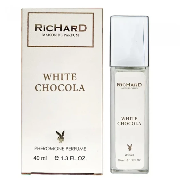 Парфюмированная вода с феромонами унисекс No Brand (версия Richard White Chocola), 40 ml - изображение 3