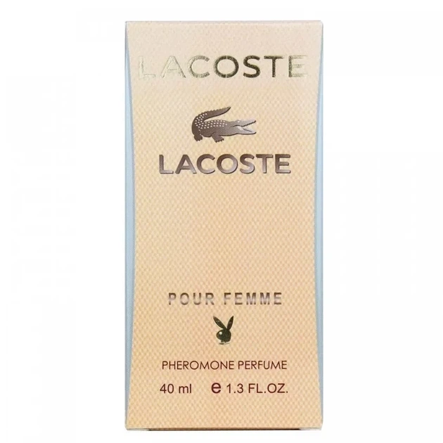 Женская парфюмированная вода с феромонами No Brand (версия Lacoste Pour Femme), 40 ml - Фото 5 Женская парфюмированная вода с феромонами No Brand (версия Lacoste Pour Femme), 40 ml - изображение 5