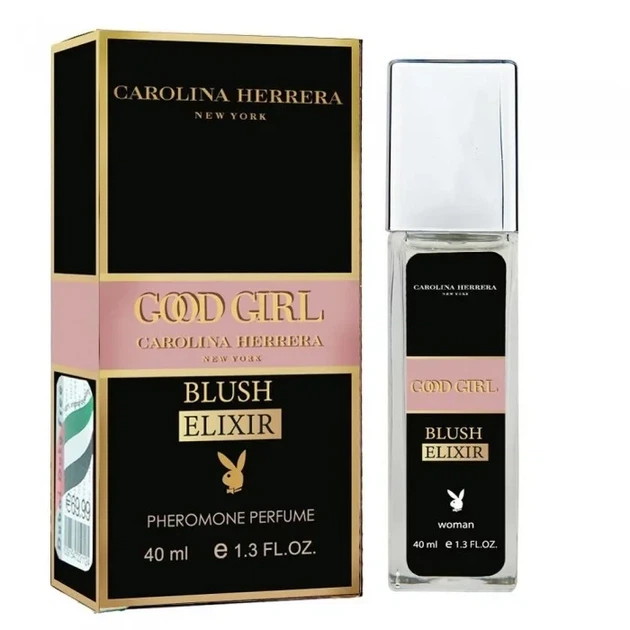 Женская парфюмированная вода с феромонами No Brand (версия Carolina Herrera Good Girl Blush Elixir), 40 ml - Фото 1 Женская парфюмированная вода с феромонами No Brand (версия Carolina Herrera Good Girl Blush Elixir), 40 ml - изображение 1