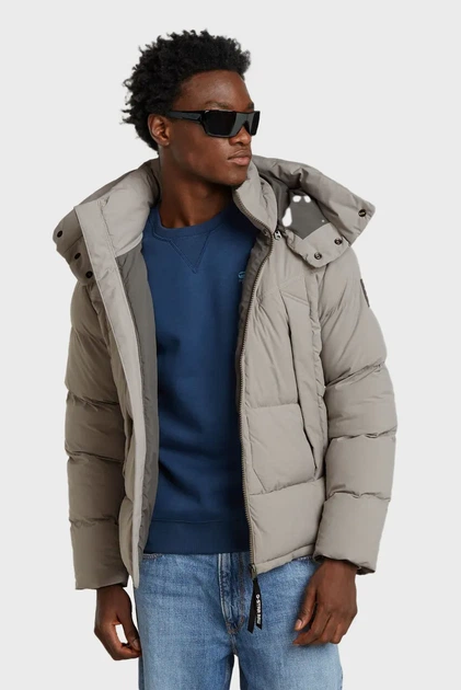 Чоловіча світло-сіра куртка G- Whistler Padded Hooded Jacket 2.1 G-Star S D25345,D518 - Фото 1 Чоловіча світло-сіра куртка G- Whistler Padded Hooded Jacket 2.1 G-Star S D25345,D518 - изображение 1