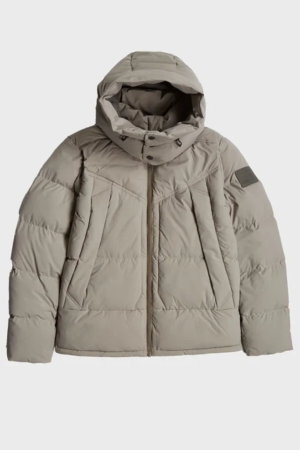 Чоловіча світло-сіра куртка G- Whistler Padded Hooded Jacket 2.1 G-Star S D25345,D518 - Фото 7 Чоловіча світло-сіра куртка G- Whistler Padded Hooded Jacket 2.1 G-Star S D25345,D518 - изображение 7