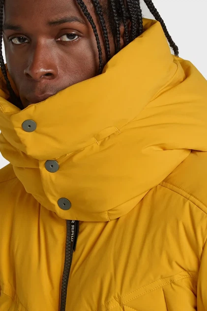 Чоловіча жовта куртка G- Whistler Padded Hooded Jacket 2.0 G-Star RAW XL D25345,D518 - изображение 4