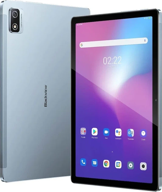Планшет 10.1" Full HD Blackview Tab 12 4/64Gb 4G 2-SIM 8 ядер Android 11 6580 mAh Blue - изображение 2