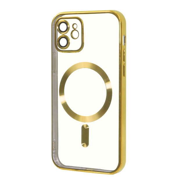 Защитный Чехол FIBRA Chrome MagSafe case iPhone 12 Silver - Фото 3 Защитный Чехол FIBRA Chrome MagSafe case iPhone 12 Silver - изображение 3
