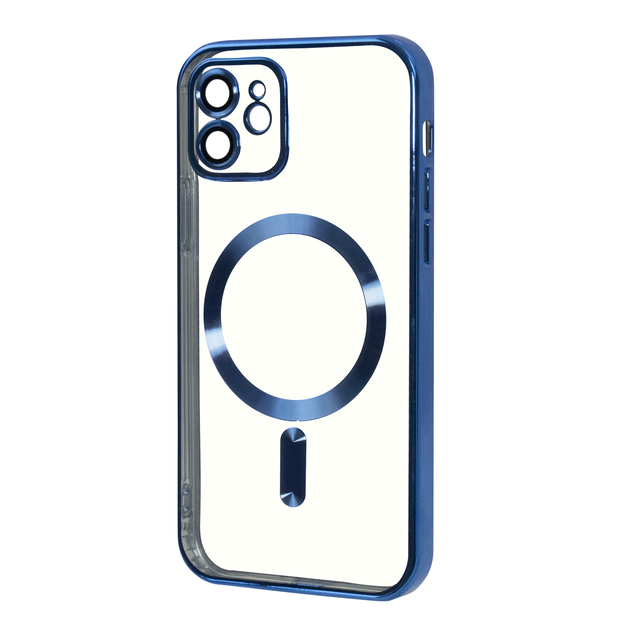 Защитный Чехол FIBRA Chrome MagSafe case iPhone 12 Silver - Фото 5 Защитный Чехол FIBRA Chrome MagSafe case iPhone 12 Silver - изображение 5