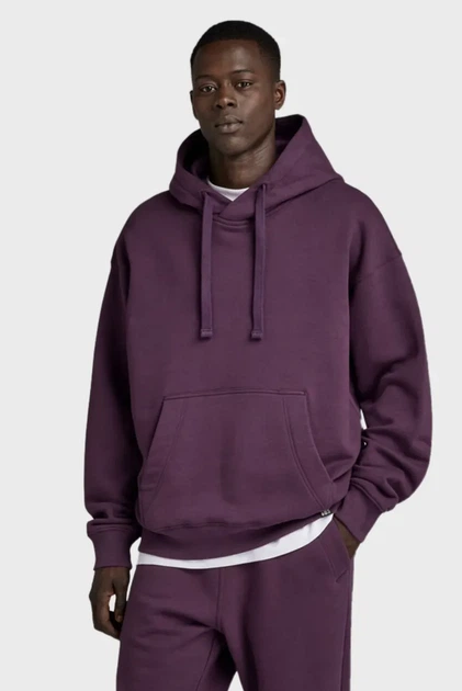 Чоловіче фіолетове худі Essential loose G-Star XS D22994,D395 - Фото 1 Чоловіче фіолетове худі Essential loose G-Star XS D22994,D395 - изображение 1