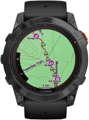 Смарт-часы Garmin Fenix 7X Pro Solar Edition Slate Grey with Black Band (010-02778-01) - Фото 4 Смарт-часы Garmin Fenix 7X Pro Solar Edition Slate Grey with Black Band (010-02778-01) - изображение 4