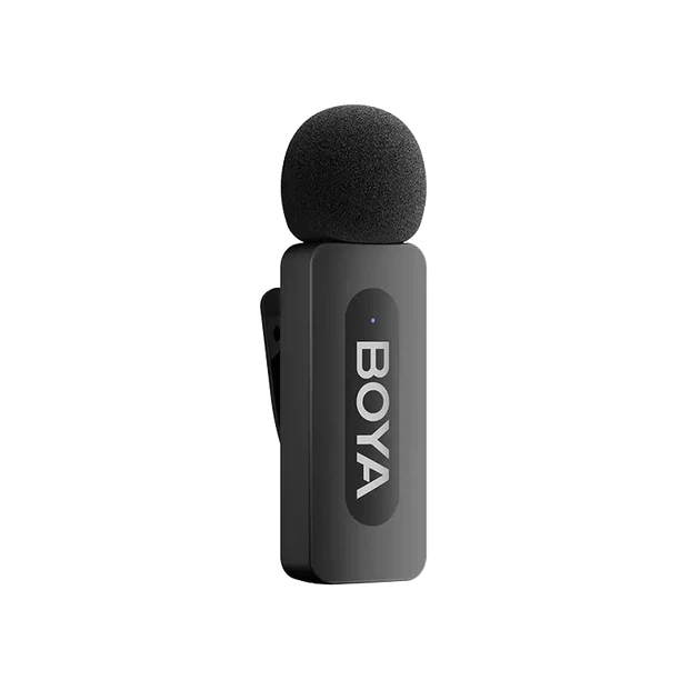 Бездротова мікрофонна радіосистема Boya BY-V30 USB-C з 2 мікрофонами, кейсом та шумозаглушенням для Android та iPhone - зображення 3