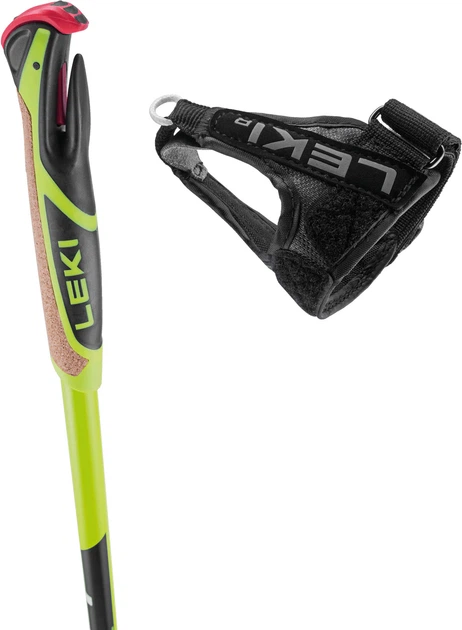 Kijki trekkingowe Leki CC 450 165 cm Neon (4028173270491) - obraz 3