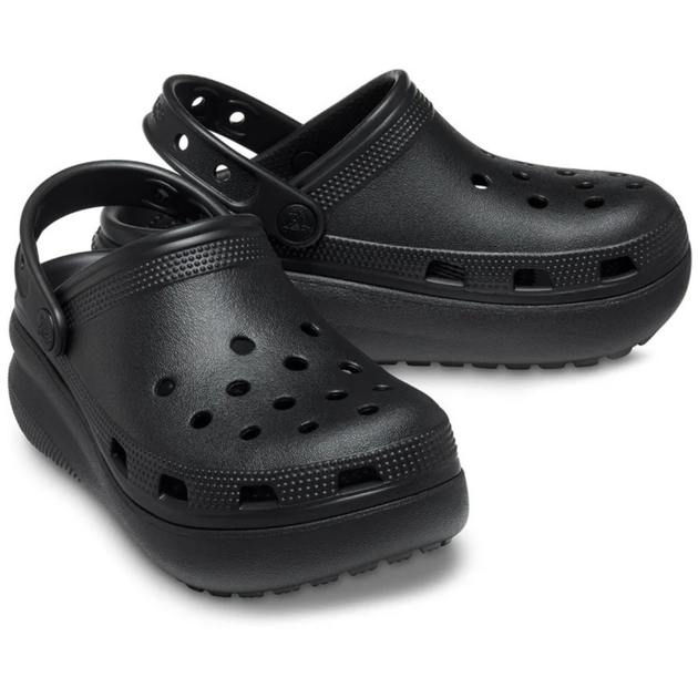Детские Сабо Crocs Classic Cutie Kids Clog 27 р 15.8-16.6 см Черные 207708-C10 Black - изображение 3