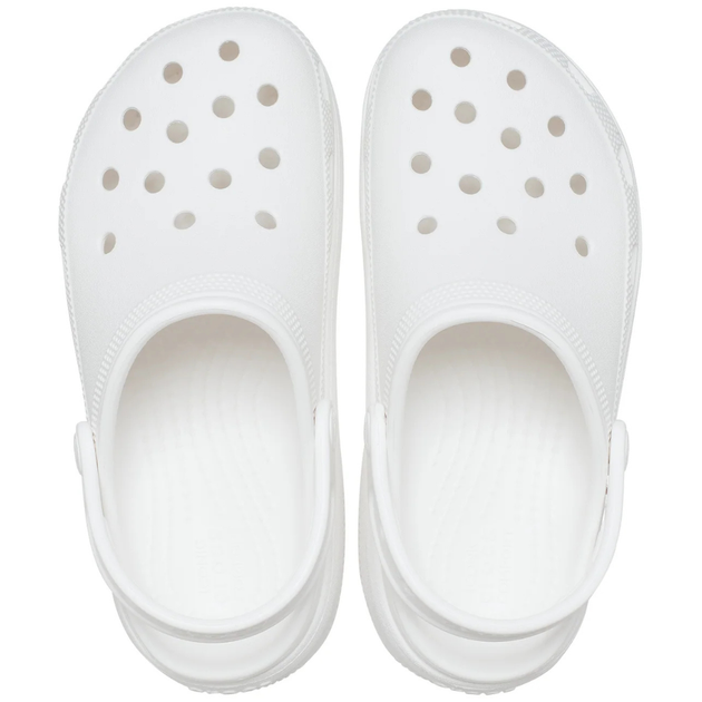 Детские Сабо Crocs Classic Cutie Kids Clog 24 р 13.2-14.0 см Белые 207708-C7 White - изображение 4