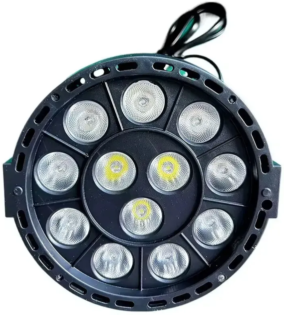 Прожектор RGB світлодіодний LED, 12LEDх1W, від мережі / Сценічний світильник заливного світла (L) - изображение 5