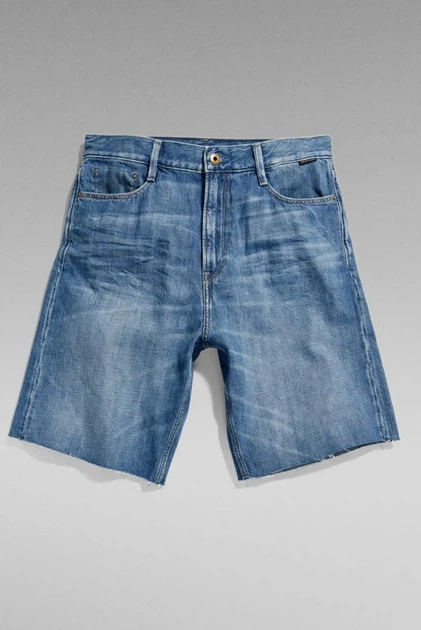 Жіночі сині шорти джинсові Type 89 Bermuda G-Star RAW 28 D21434,D301 - Фото 4 Жіночі сині шорти джинсові Type 89 Bermuda G-Star RAW 28 D21434,D301 - зображення 4