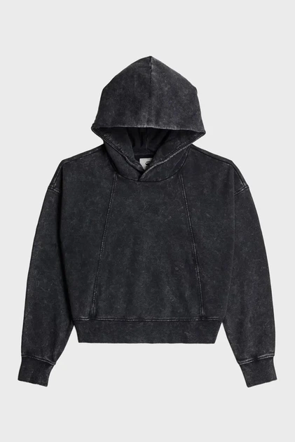 Жіноче темно-сіре худе Washed G-Star RAW L D27726,D969 - Фото 7 Жіноче темно-сіре худе Washed G-Star RAW L D27726,D969 - зображення 7