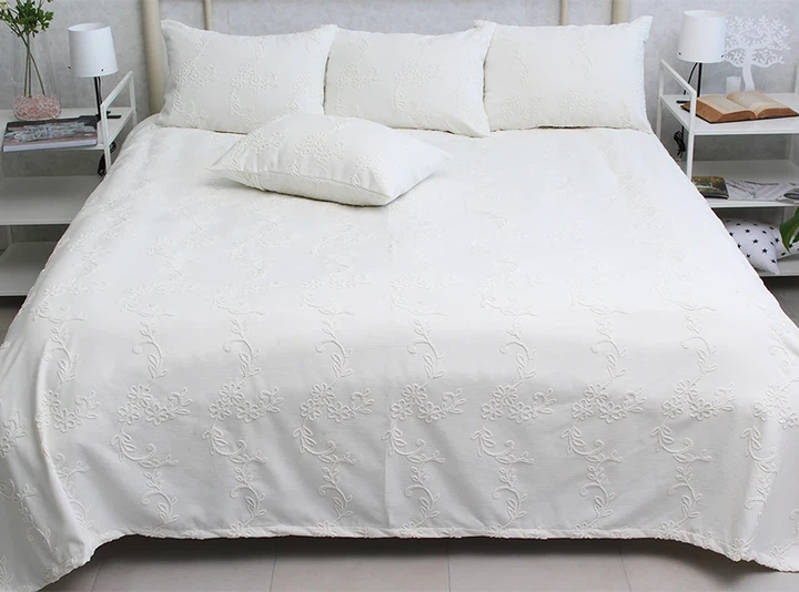 Покрывало Tag Tekstil Gloria milk 160x240 см - Фото 1 Покрывало Tag Tekstil Gloria milk 160x240 см - изображение 1