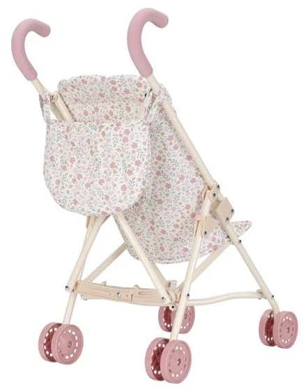 Візочок для ляльок Little Dutch Складаний Бежевий LD4585 (8713291445857) - зображення 2