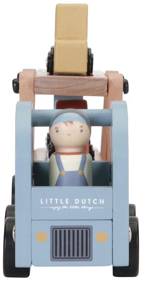 Ігровий набір Little Dutch Автовоз із машинками FSC LD7095 (8713291770959) - зображення 5