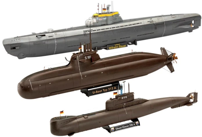 Модель для складання Revell 70 Years Bundeswehr Wilhelm Bauer Type 206A Class 2 749775 (4009803051864) - зображення 2