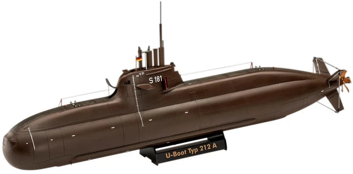 Модель для складання Revell 70 Years Bundeswehr Wilhelm Bauer Type 206A Class 2 749775 (4009803051864) - зображення 5