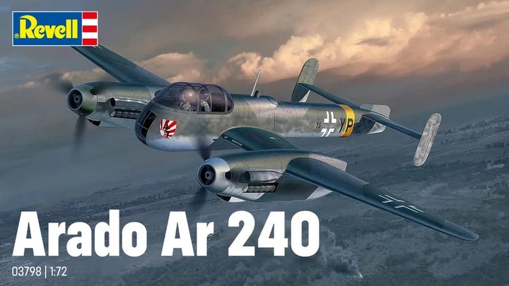 Модель для складання Revell Arado AR-240 1/72 JPRVLL0CN003798 (4009803037981) - зображення 2