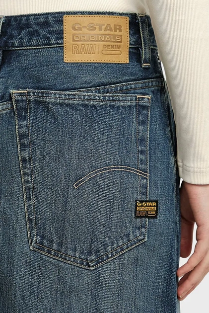 Жіноча синя джинсова спідниця Baggy G-Star 26 D25979,D577 - изображение 5