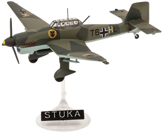 Модель для складання Revell Messerschmitt Bf109E і Junkers Ju87B Stuka 679400 (4009803037707) - зображення 4