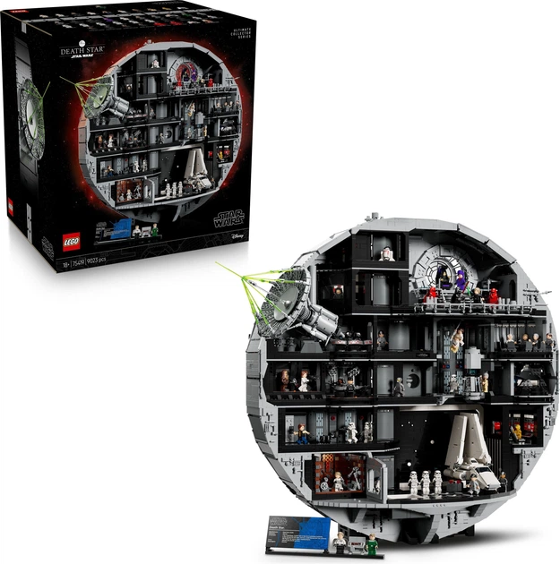 Конструктор LEGO Star Wars Зірка смерті 9023 деталі (75419) - зображення 8
