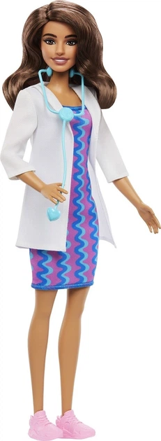 Lalka Barbie Mogę być lekarką JKF76 (194735348633) - obraz 2