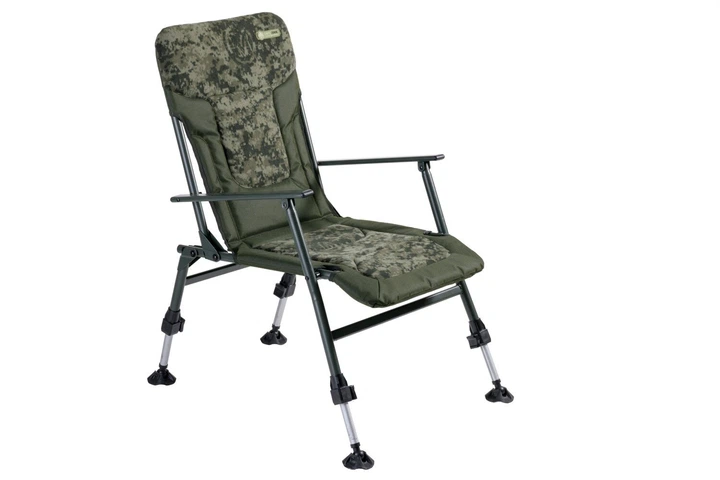 Карпове крісло Mivardi Chair CamoCODE Express M-CHCCEX складне з регульованими ніжками, до 140 кг, камуфляж - зображення 3