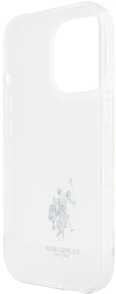 Etui U.S. Polo IML Printed Double Horse Logo USHCP15XUSMT do iPhone 15 Pro Max Przezroczyste (3666339386030) - obraz 2