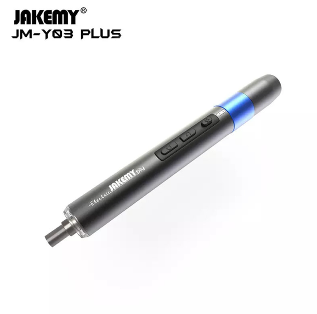 Акумуляторна викрутка JAKEMY JM-Y03 Plus 41in1 Dual Dynamics з магнітними бітами, набір у кейсі - Фото 6 Акумуляторна викрутка JAKEMY JM-Y03 Plus 41in1 Dual Dynamics з магнітними бітами, набір у кейсі - зображення 6