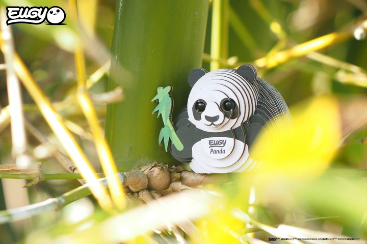 Model 3D do złożenia Eugy Zoo Panda (9421035150125) - obraz 9