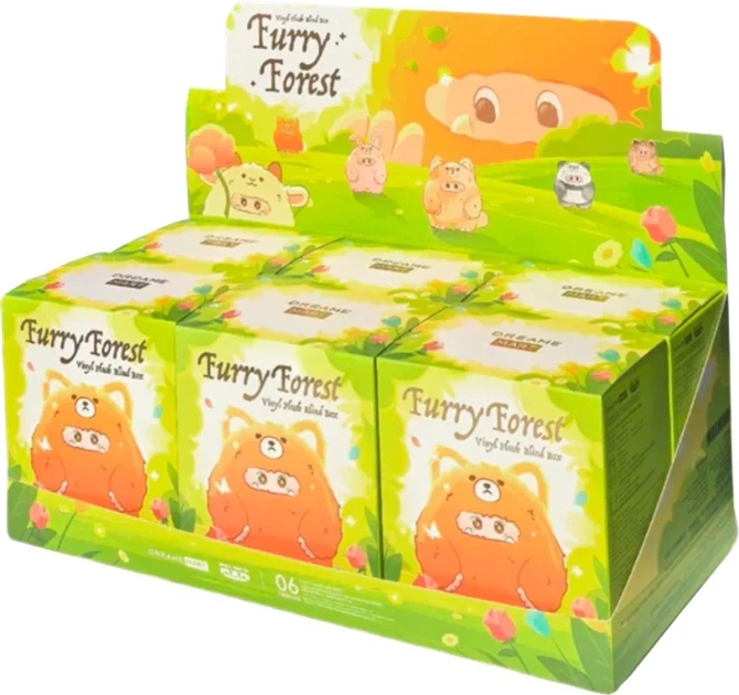 Kolekcjonerska pluszowa zabawka 10/10 Toys z kółkiem Giggle Monster Leśne futrzaki V2 (6978646711472) - obraz 14
