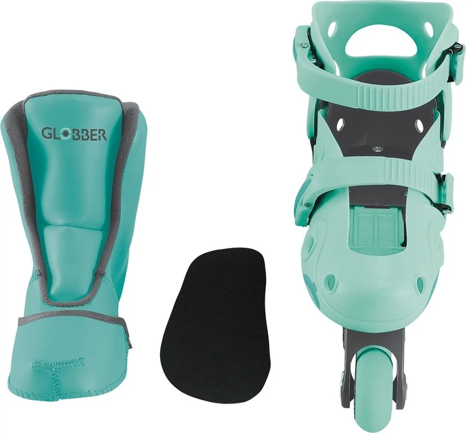 Rolki Globber 2 w 1 rozmiar 26-29 Miętowo-zielone (4895224410645) - obraz 9