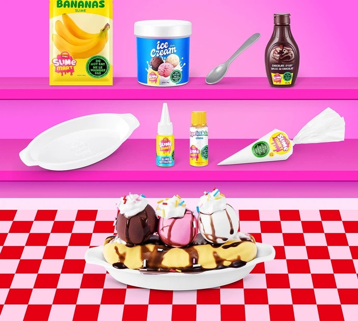 Zestaw do zabawy ze śluzami Slime Mart z serii Shopping Cart Wózek ze smakołykami (4894680042926) - obraz 10
