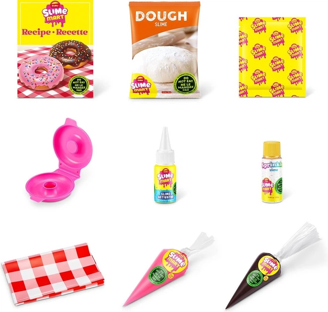 Ігровий набір зі слаймами Slime Mart серії Shopping Bag Пончик (4894680042865) - зображення 2