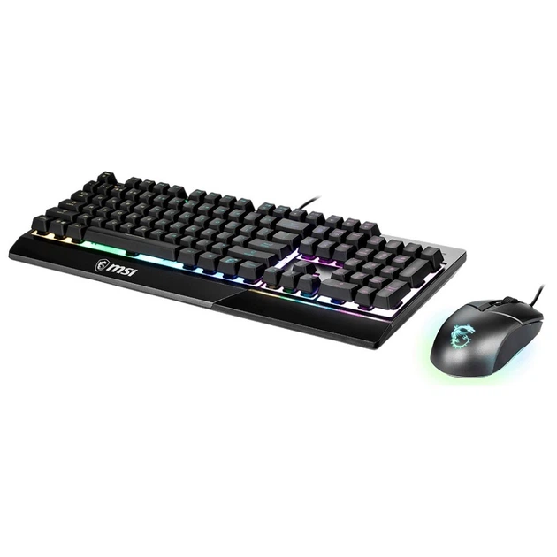 Комплект (клавіатура, миша) MSI Vigor GK30 Combo UA Black - зображення 5