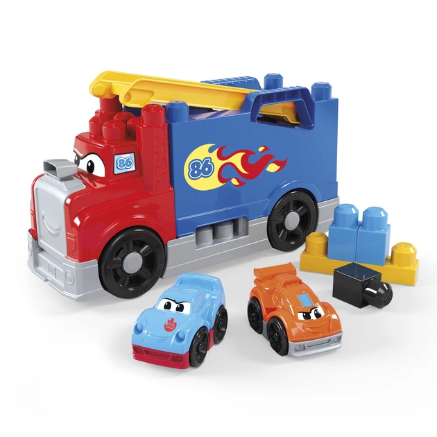 Конструктор Mega Bloks Автовоз с машинками (JFR29) - изображение 5