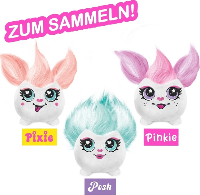 Zestaw Canal Toys DIY Airbrush Plush Hair'iffic Stwórz fryzurę dla Pinky (3555801455391) - obraz 5