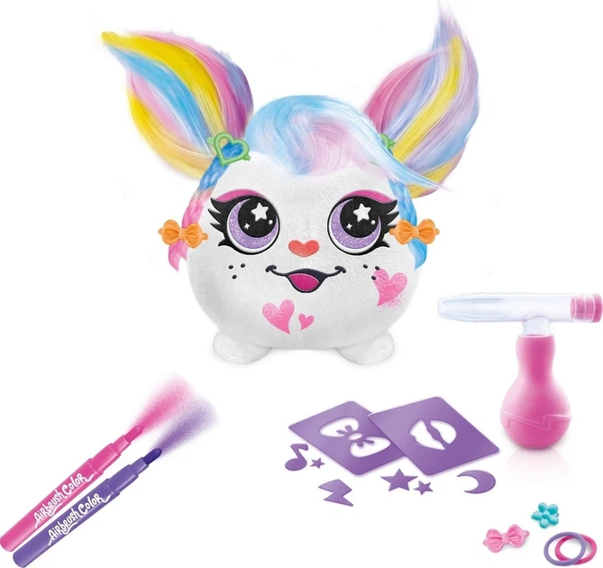 Zestaw Canal Toys DIY Airbrush Plush Hair'iffic Stwórz fryzurę dla Pinky (3555801455391) - obraz 12