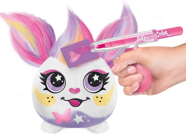 Zestaw Canal Toys DIY Airbrush Plush Hair'iffic Stwórz fryzurę dla Pinky (3555801455391) - obraz 13